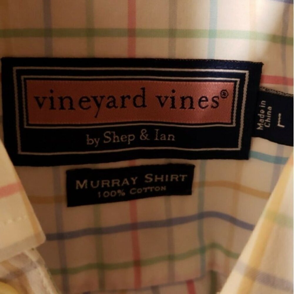 Vineyard Vines Pastel Button Down Shirt - Picture 4 of 5
